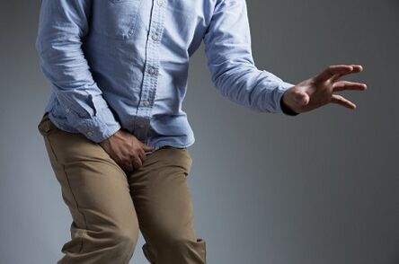 How prostatitis manifests in men